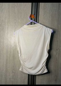 Chic Ruched Sleeveless Top