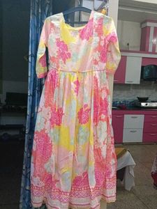 Vibrant Floral Kurta Set