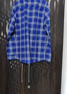 Jack &amp; Jones Premium Men’s Blue Check Shirt