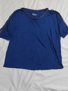 Blue Casual T-Shirt
