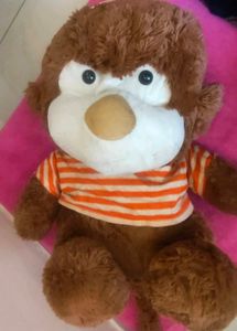 Cute Brown Plush Monkey Toy