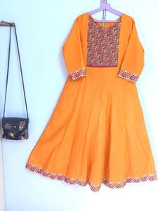 2 Beautiful Anarkali Top 🫰🧡