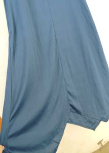 Blue Spaghetti Strap Maxi Dress