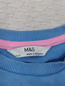 Cute Blue Rainbow &amp; Sun Sweatshirt
