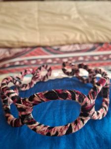 Fuzzy Leopard Print Headband
