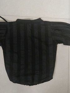 Elegant  black top  with Embellishments