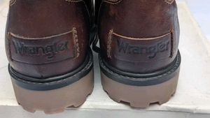 Men's Brown Leather Lace-Up Boots