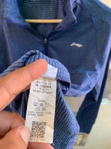 Lining Men's Blue Athletic Pullover