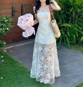 lace maxi dress