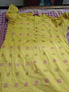 Yellow Kurti