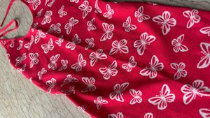 Charming Butterfly Print Mini Dress