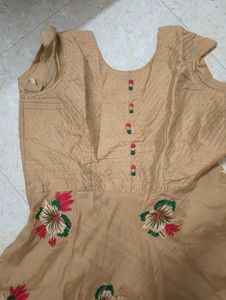 Elegant Embroidered gown