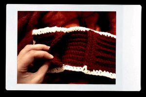 Cute Knitted Pouch