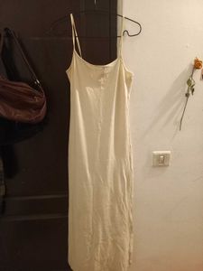 Cream Colored Slip Dress