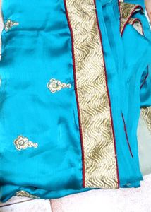 Soft Satin Shining Saree