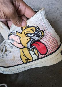 Tom &amp; Jerry High-Top Sneakers 👟