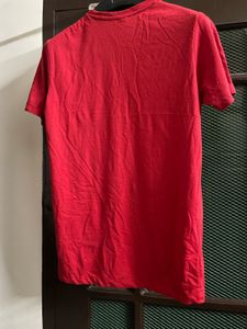 Red Graphic Print T-Shirt