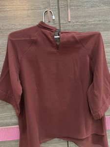 Elegant Brown Blouse