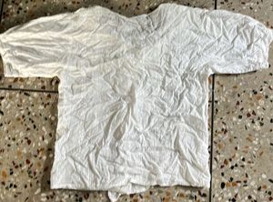 Chic White Embroidered Blouse