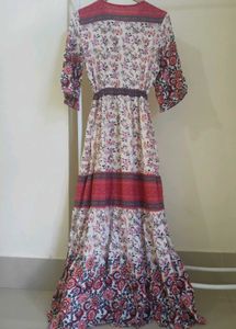 Boho Floral Maxi Dress