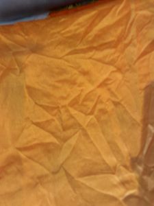 2 Tone Orange And Yellow Fabric