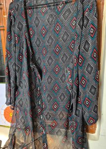Patterned Sheer upper for girls and women