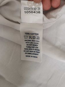 US Polo Assn White Shirt for men