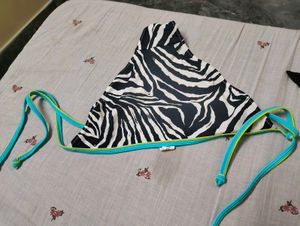 Zebra Print Bikini Bottoms