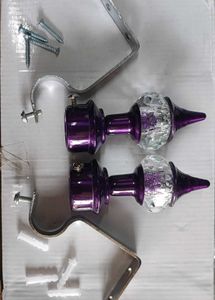 Curtain Pipe Crystal Socket Brackets &amp; Supporters