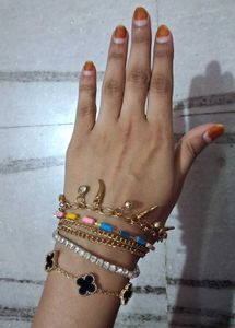 Bracelet and anklet Boho Beaded Charm