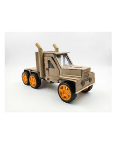 Handmade Cardboard Truck Toy