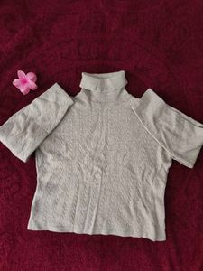 winter cozy Turtleneck Top