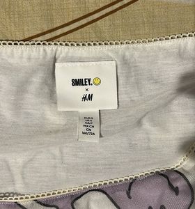 Smiley Face Mini Skirt