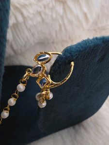 Elegant Pearl Nose Chain