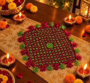 Handmade Diwali Decor Centerpiece
