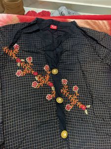 Elegant Black Kurta Set