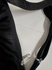 Black Waist Bag Unisex