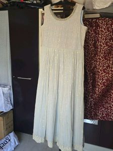 Elegant Blue Ethnic Gown from Soch !