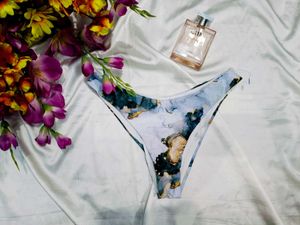 🇳🇿💫🎀Stylish Blue Marble Print Panty