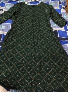 Elegant Handcrafted Ethnic Set–Tunic &amp; Skirt Combo