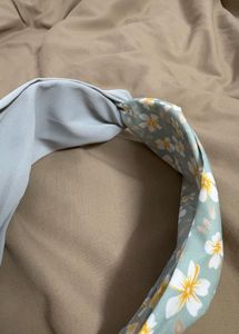 Twisted Floral Knot Headband