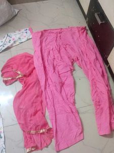 Floral Print Kurta with Dupatta
