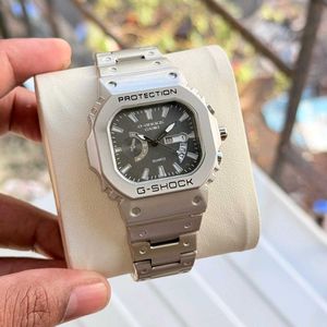 G-Shock Watch - Rose Gold &amp; Green