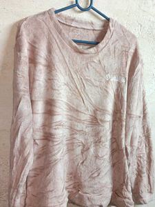 Oversized Fleece Fashion Upper Night Suit