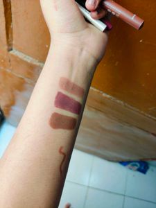 Matte Lipstick Swatches
