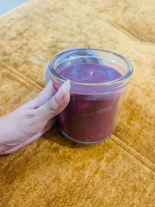 Scented Jar Candle - Purple