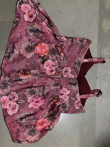 Beautiful Floral Print Gown
