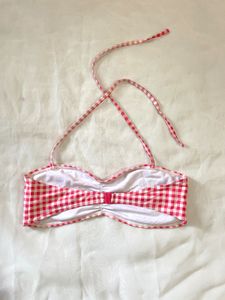 Cute Gingham Bikini Top
