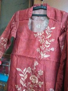 Maroon Kurta Set with Dupatta