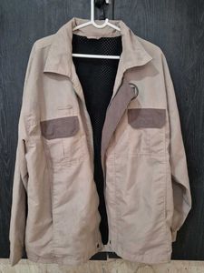 Vintage Style Beige Toyota Jacket